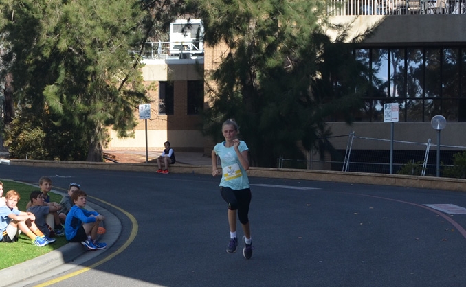 4km Open Female Winner - Bridie Blake-Burrows