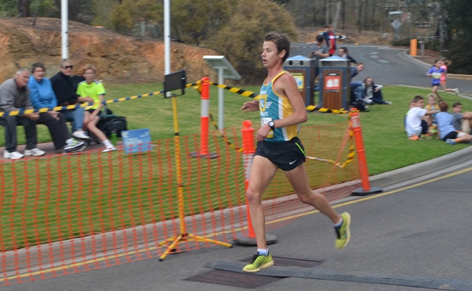 7.5km Open Male Winner - Jamie Cook